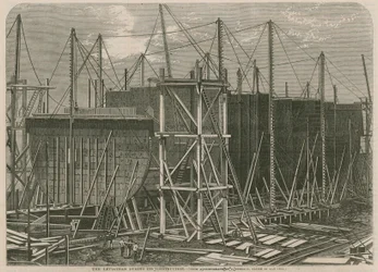 The Leviathan During Its Construction