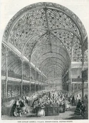 The London Crystal Palace, Regent Circus, Oxford Street, 1858