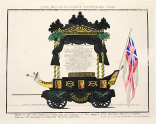The Magnificent Funeral Car, pub. 1806
