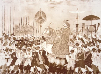 The Mahratta Chief Tulsaji of Tanjore