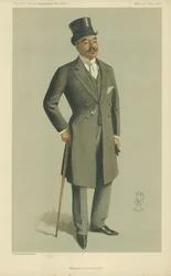 The Marquis de Soveral, cartoon from Vanity Fair magazine, 13 November, 1912