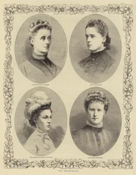 The Marriage of the Duke of Connaught, the Bridesmaids