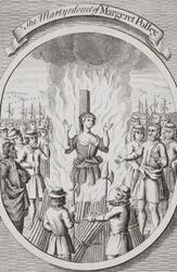 The Martyrdom of Margeret Polley at Tunbridge, from 
