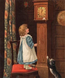 The Mouse Ran Up the Clock