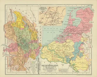 The Netherlands in the XVII Century showing also the Principal Battlefields