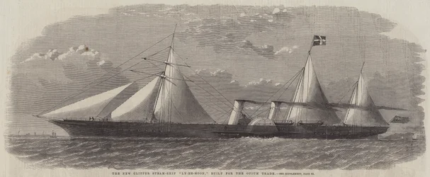 The New Clipper Steam-Ship 