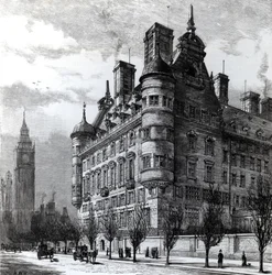 The New Police Offices on the Victoria Embankment