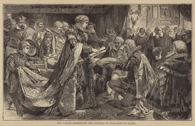 The Nobles Presenting the Petition to Margaret of Parma