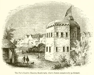 The Paris Garden Theatre, Southwark, Where Jonson Occasionally Performed