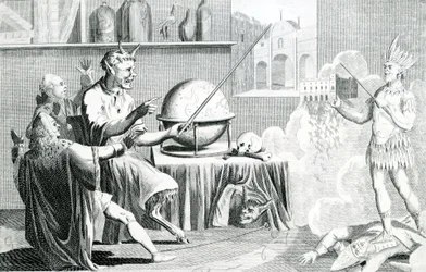 The Parliament Dissolved, or the Devil Turned Fortune Teller, engraved by G. Terry