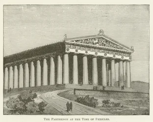 The Parthenon at the Time of Pericles