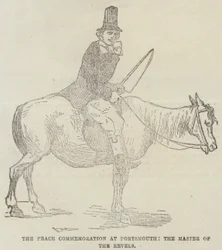 The Peace Commemoration at Portsmouth, the Master of the Revels