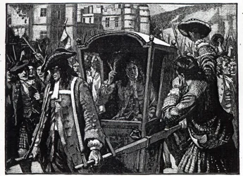The People of Edinburgh Escorting the Duke of Hamilton to Holyrood Palace