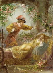 The Prince finds the Sleeping Beauty