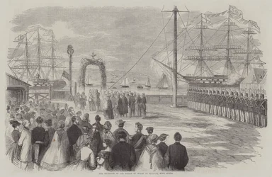 The Reception of the Prince of Wales at Halifax, Nova Scotia