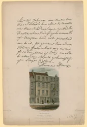 The Residence of Thomas Davies, Russell Street, Covent Garden, London