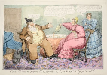 The Return from the Continent or the Family Puzzled