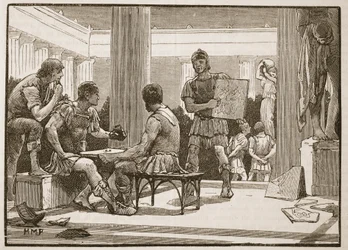 The Romans at Corinth