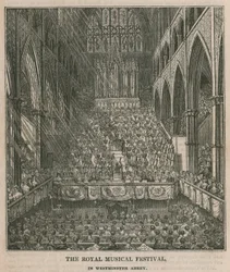 The Royal Musical Festival in Westminster Abbey