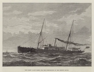 The Screw Yacht Siren, for the Corporation of the Trinity House