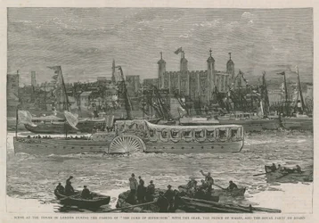 The Shah of Persia in England