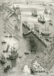 The Siege of Rochelle, from The History of France, by Emile de Bonnechose