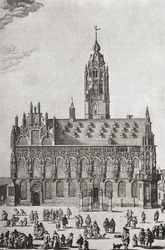 The Stadhuis, Middelburg, as it was in the 16th century