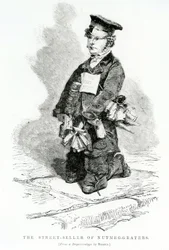 The Street Seller of Nutmeg-Graters, c.1840