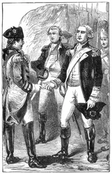 The Surrender of Cornwallis, from The History of France, by Emile de Bonnechose