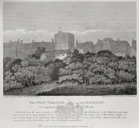 The Swan Theatre on the Bankside as it appeared in 1614