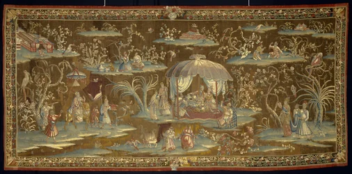 The Tent, from an Indo-Chinese or Indian Series