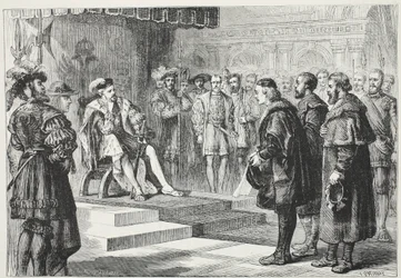 The Three Protestant Ambassadors before Emperor Charles