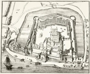 The Tower of London in the 15th century, from 