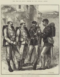 The War in Egypt, English and American Marines in Alexandria