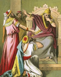 The astrologers fail to discover the king