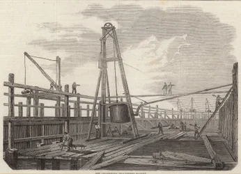 The Atmospheric Pile-Driving Machine