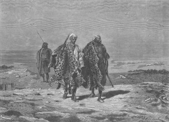 The desert near Siout