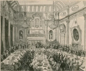 The Dinner Given to Sir H Hardinge by the East India Company, London Tavern, 1844