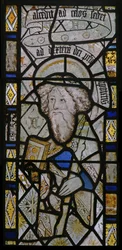The east window depicting St James