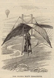 The flying man