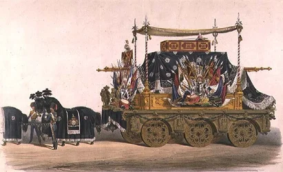 The Funeral Car of the Duke of Wellington
