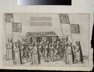 The Funeral Cortege of Sir Philip Sidney on its Way to St. Paul