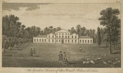 The Garden Front of the Royal Palace at Kew, London