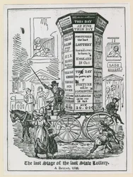 The last stage of the last state lottery. A ballad 1826