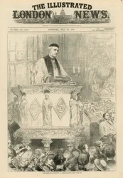 The Late Dean Stanley in Westminster Abbey