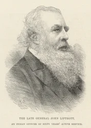 The late General John Liptrott, an Indian Officer of Sixty Years