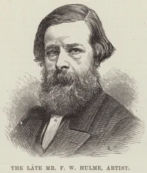 The late Mr F W Hulme, Artist