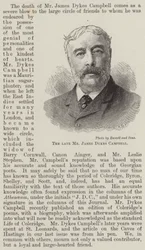 The late Mr James Dykes Campbell