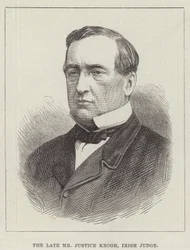 The late Mr Justice Keogh, Irish Judge