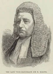 The late Vice-Chancellor Sir R Malins